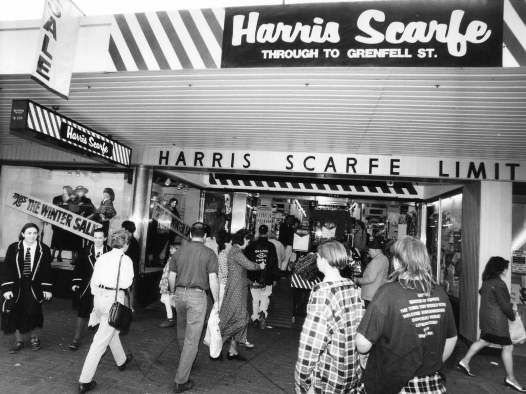 Harris Scarfe’s history